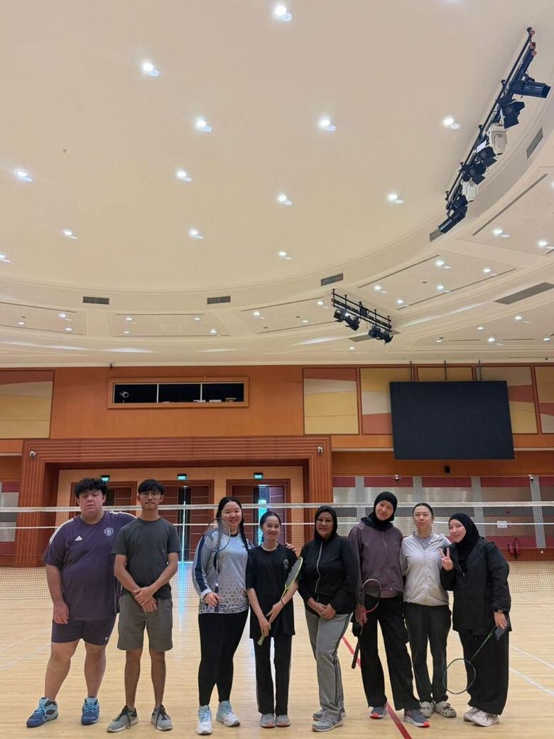 Staff sports and badminton session