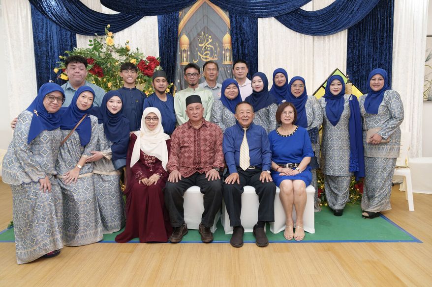 Raya group celebration